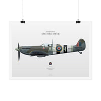 Thumbnail for Supermarine spitfire mkvb - impressão de arte A2 e A3