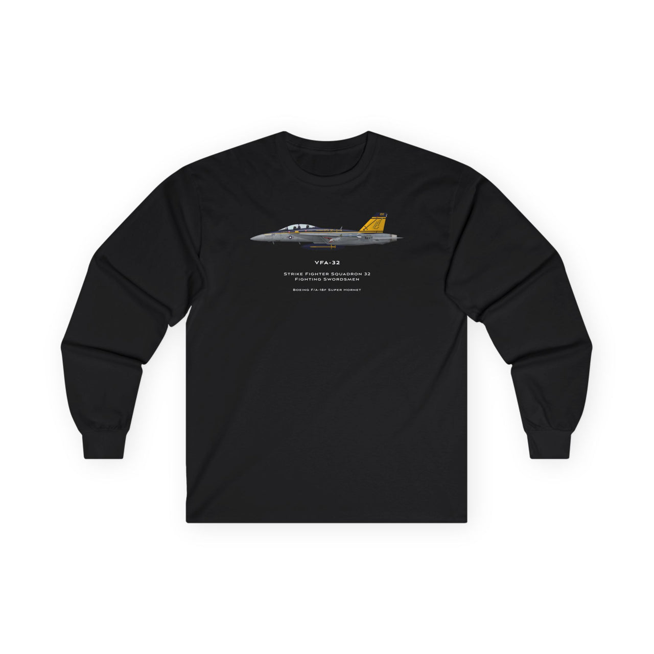 FA-18F Super Hornet VFA-32-Langarmes T-Shirt