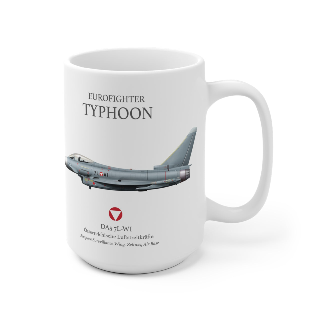 Eurofighter Typhoon - caneca de cerâmica