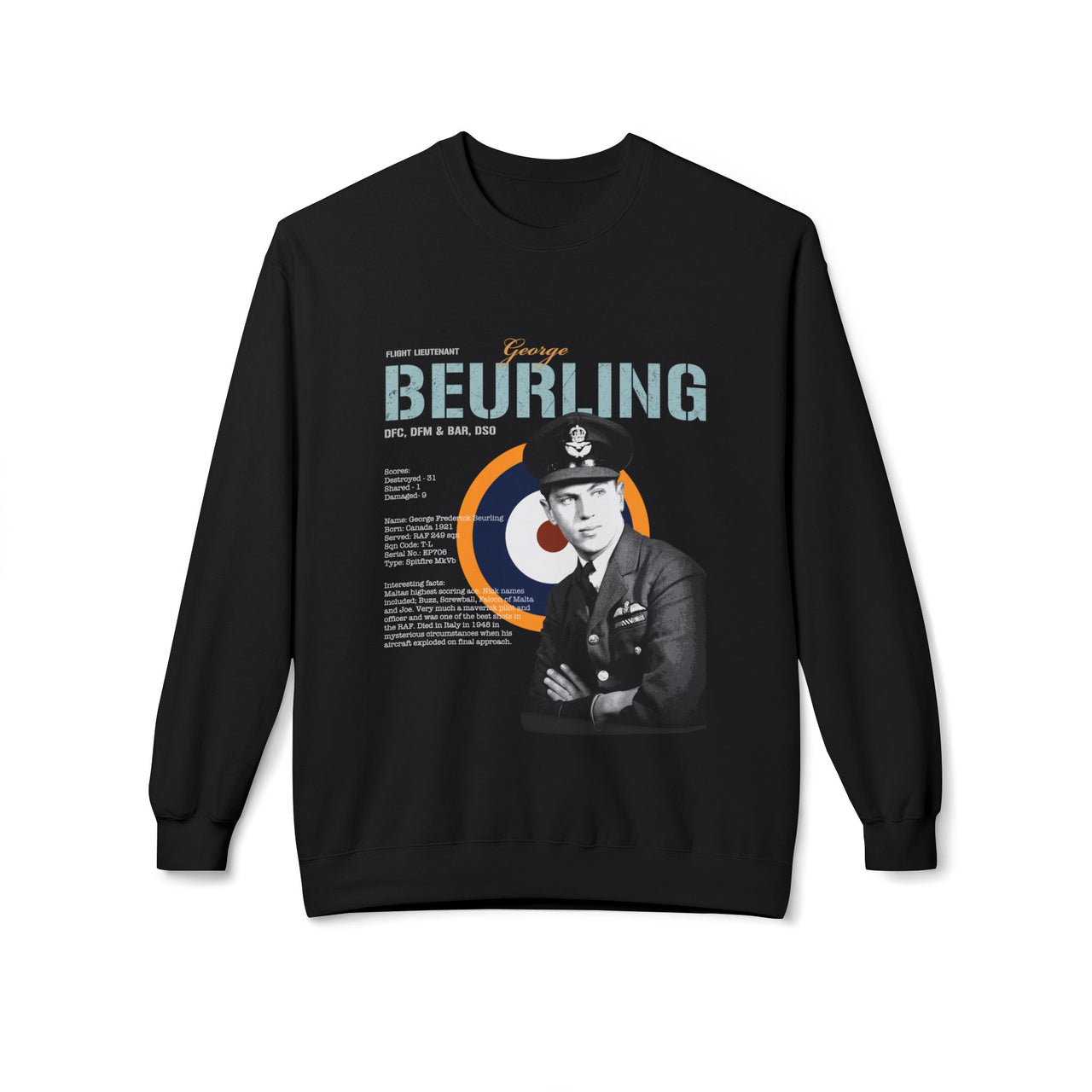 George Beurling - dukserica