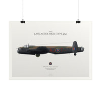 Thumbnail for „Avro Lancaster MKIII“ (464 tipas) - „Art Print A2 & A3“