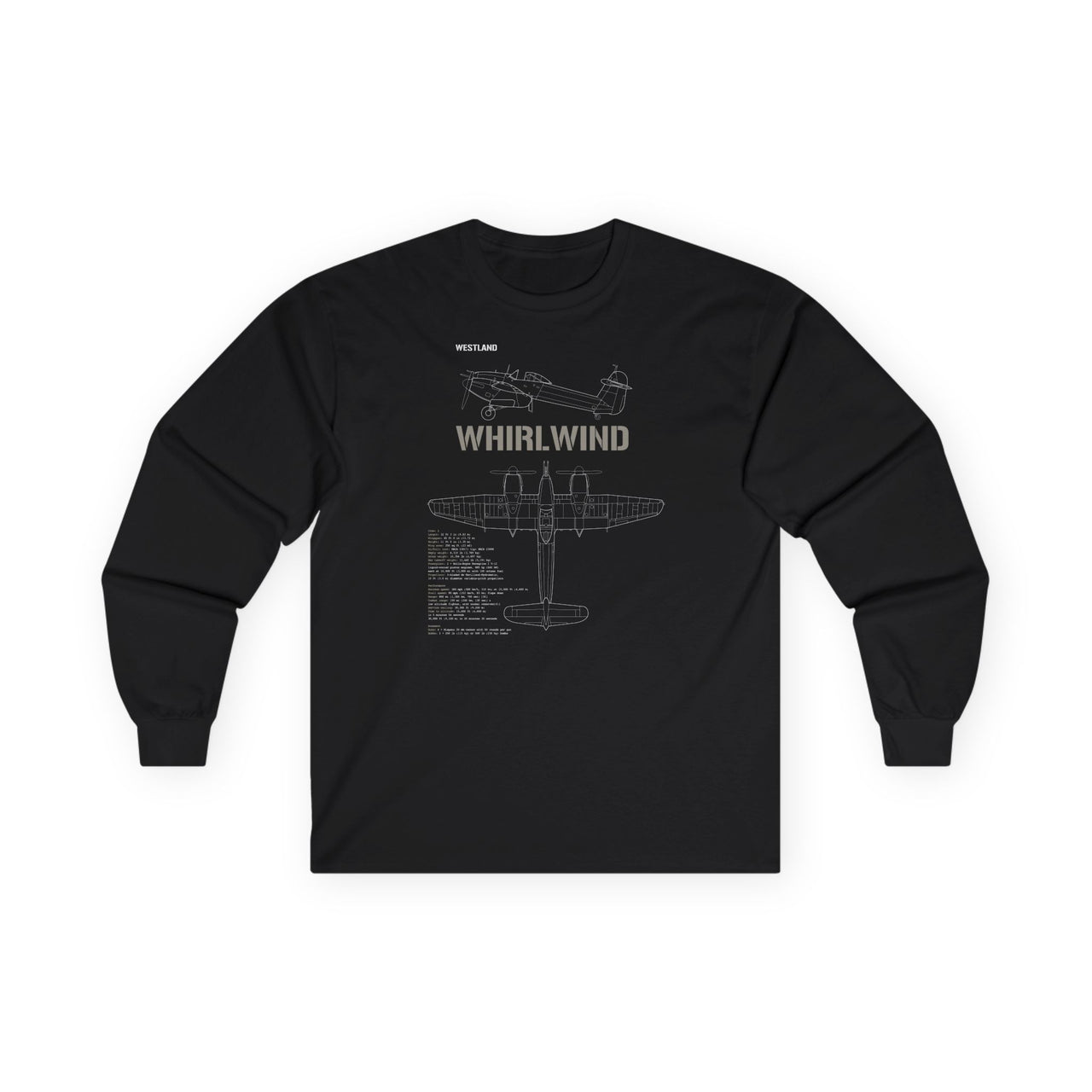 Whirlwind Fighter-Camiseta de manga larga