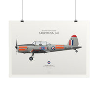 Thumbnail for De Havilland Canada Chipmunk T.10 - Art Print A2 & A3