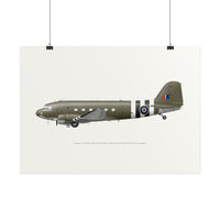 Thumbnail for BBMF Douglas C -47 Dakota - Art Print A2 & A3