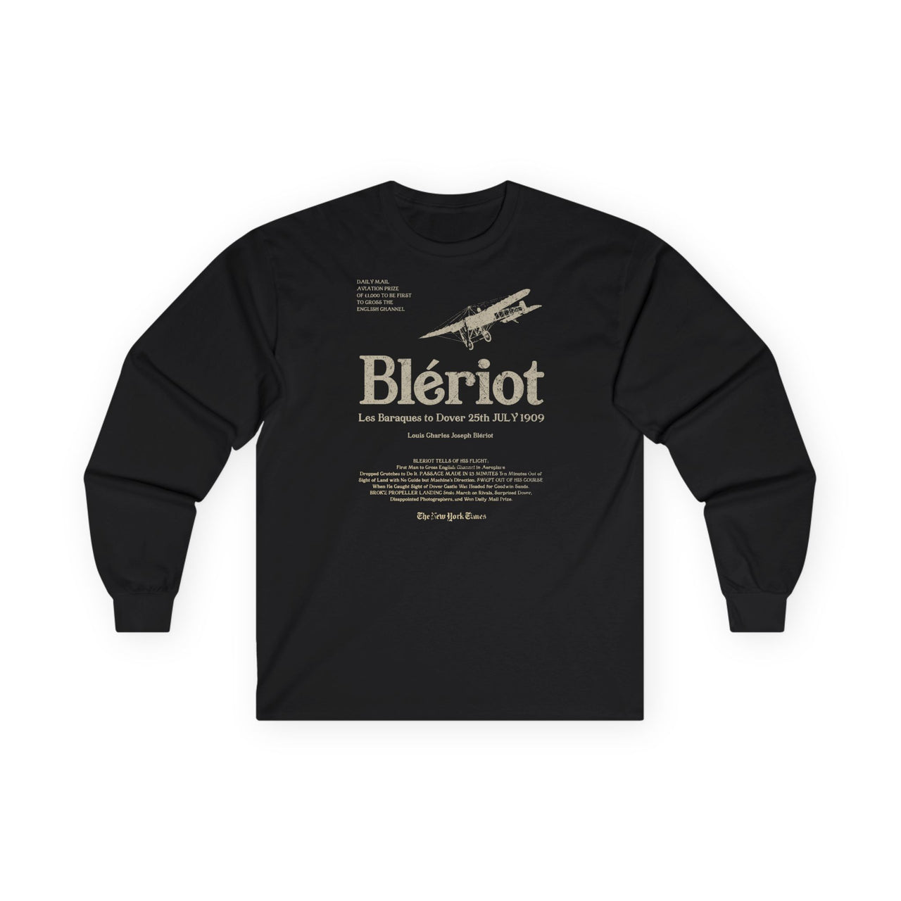 Blériot-tričko s dlouhým rukávem
