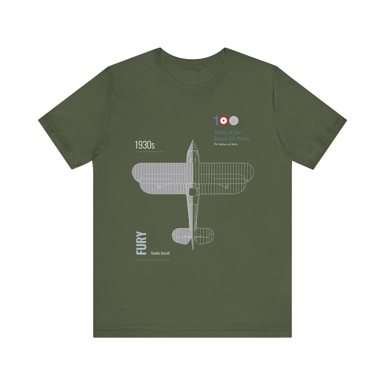 Hawker Fury - Camiseta