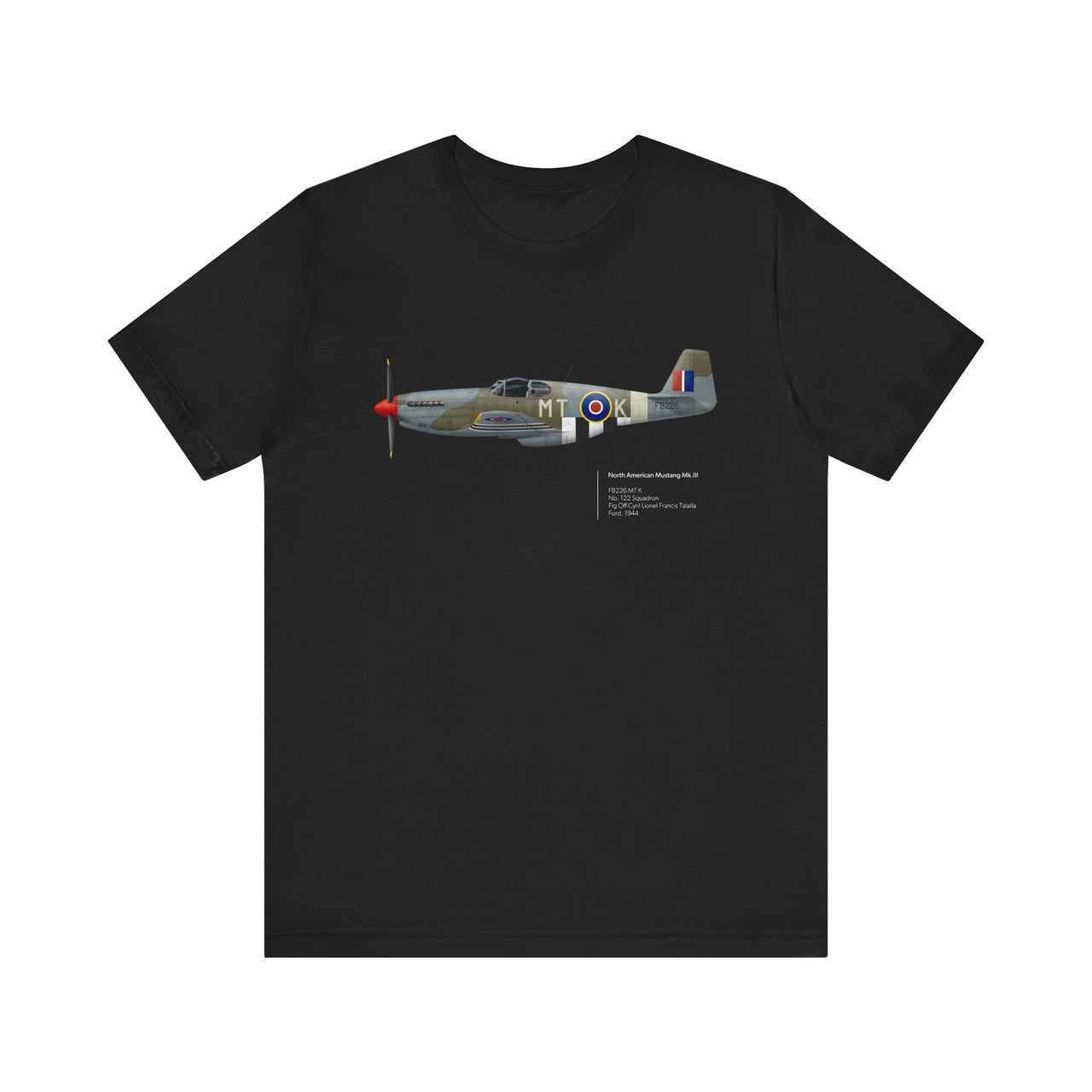 Mustang Mk.iii - camiseta