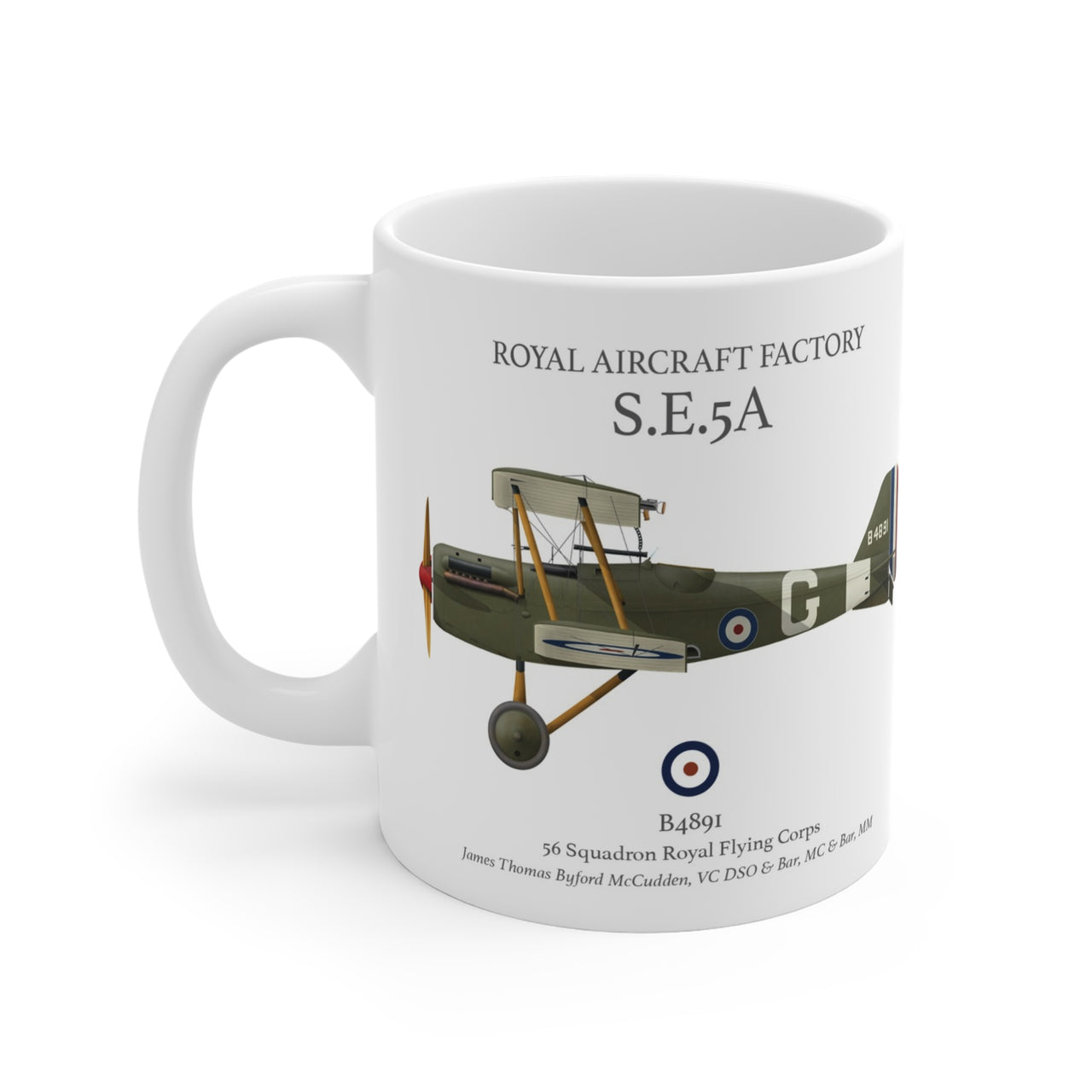 Royal Aircraft Factory S.E.5A - Keramisk mugg